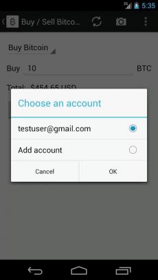 Coinbase - Bitcoin Wallet